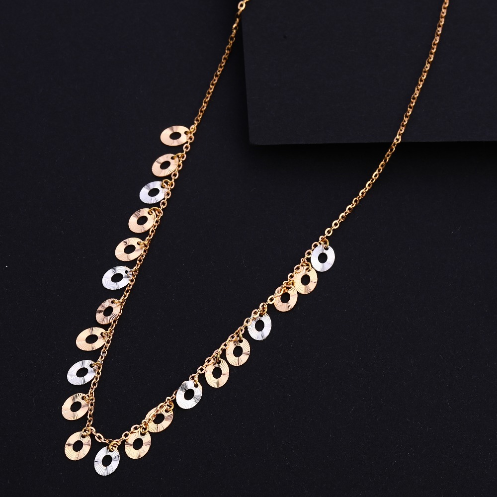 750 Rose Gold Women's Delicate Hallmark Tanmaniya RTM403