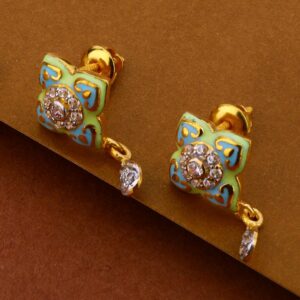 916 Gold Ladies  Women's Hallmark CZ Mangalsutra Pendant Set MP308