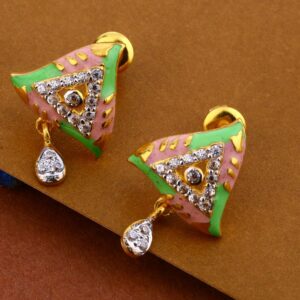 916 Gold CZ Ladies Exclusive Mangalsutra Pendant Set MP296