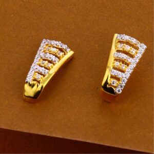 22CT Gold Ladies CZ  Stylish Mangalsutra Pendant Set MP364