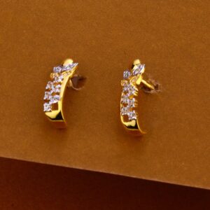 22CT Gold Ladies CZ Designer Mangalsutra Pendant Set MP360