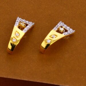 22CT Gold ladies CZ  Mangalsutra Pendant Set MP358