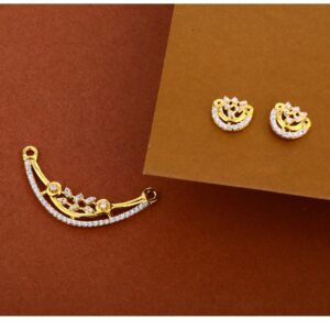 22KT Gold Women's exclusive Hallmark Mangalsutra Pendant MP353