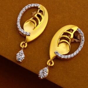 22KT Gold Ladies Gorgeous CZ Mangalsutra Pendant MP347