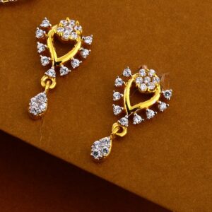 22KT Gold Ladies fancy CZ Mangalsutra Pendant MP346