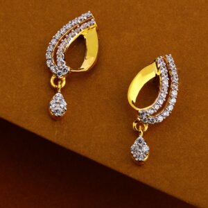 22KT Gold Ladies Exclusive CZ Mangalsutra Pendant MP345