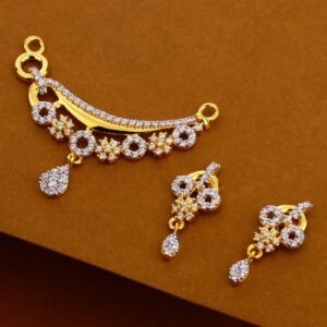 916 Gold Women's Halmark Designer Mangalsutra Pendant MP336