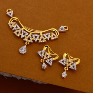916 Gold Ladies Stylish Mangalsutra Pendant MP333