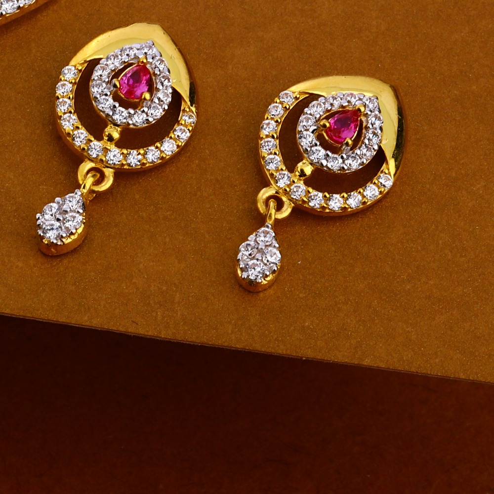 916 Gold Ladies Fancy Mangalsutra Pendant MP331 - Image 2