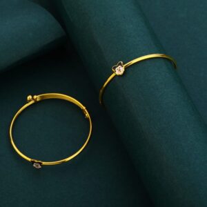 18kt gold hallmark designer kids kadali kk64
