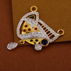 22KT  Gold Women's  Exclusive Hallmark  Mangalsutra Pendant MP322