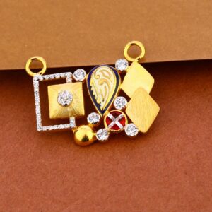 916 Gold Women's Stylish Hallmark Mangalsutra Pendant MP392