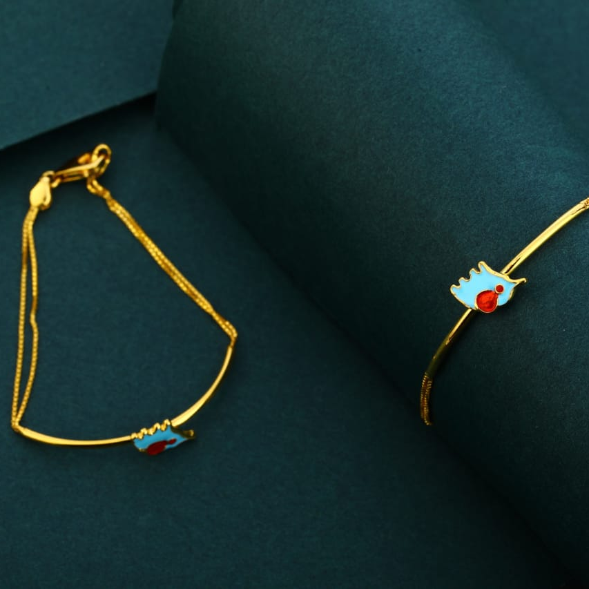 750 Gold Kids Delicate Kadali KK41