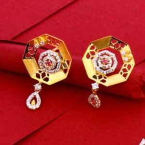 916 Gold Hallmark Stylish Ladies Necklace Set LN276