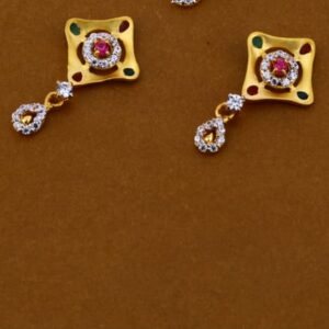 916 Gold Hallmark Classic Ladies Pendant Set FPS231