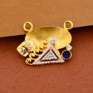916 gold ladies stylish mangalsutra pendant  mp384
