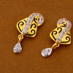 22KT Gold CZ Hallmark Exclusive Ladies Pendant Set FPS291