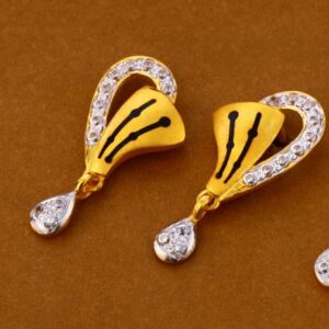 22KT Gold CZ Exclusive Ladies Pendant Set FPS272