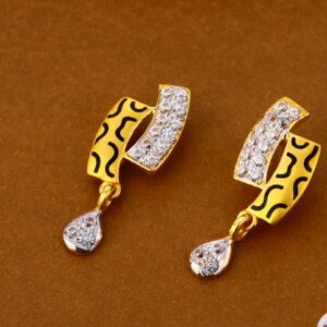 22KT Gold CZ Delicate Ladies Pendant Set FPS273