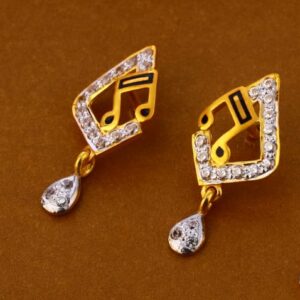 22KT Gold CZ Classic Ladies Pendant Set FPS276