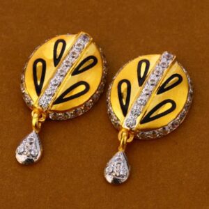 22KT Gold Hallmark Designer Ladies Pendant Set FPS282