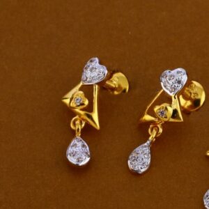 22KT Gold Classic Ladies Pendant Set FPS246