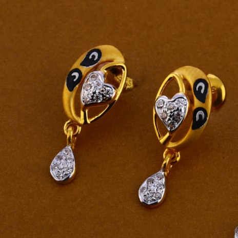 916 Gold CZ Hallmark Gorgeous Ladies Pendant Set FPS248 - Image 2