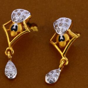 916 Gold CZ Stylish Ladies Pendant Set FPS265