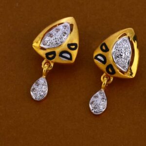 916 Gold CZ Fancy Ladies Pendant Set FPS268