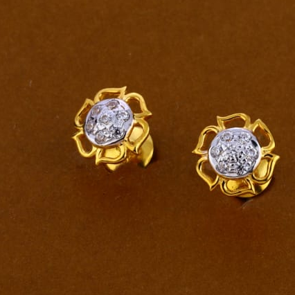 916 Gold CZ Exclusive Ladies Pendant Set FPS267 - Image 2