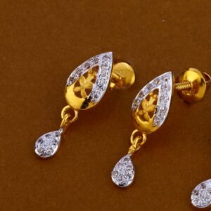 916 Gold Hallmark Fancy Ladies Pendant Set FPS260