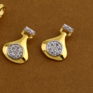 916 Gold Hallmark Classic Ladies Pendant Set FPS331