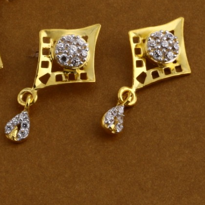 916 Gold Gorgeous Ladies Pendant Set FPS328 - Image 2