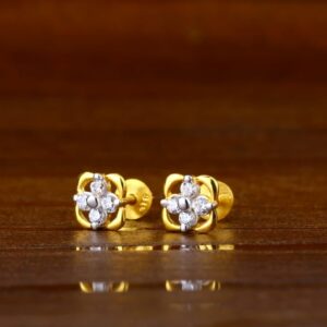 22CT Gold Fancy Ladies Tops Earrings LTE251