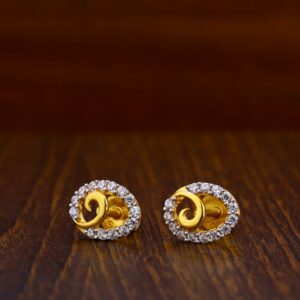 22KT Gold Gorgeous Ladies Tops Earrings LTE45
