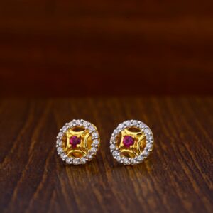 22KT Gold Designer Ladies Tops Earrings LTE49