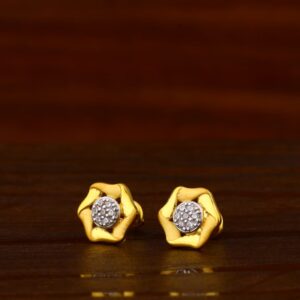916 Gold Hallmark Classic Ladies Tops Earrings LTE320