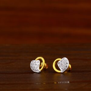 916 Gold Gorgeous Ladies Tops Earrings LTE312