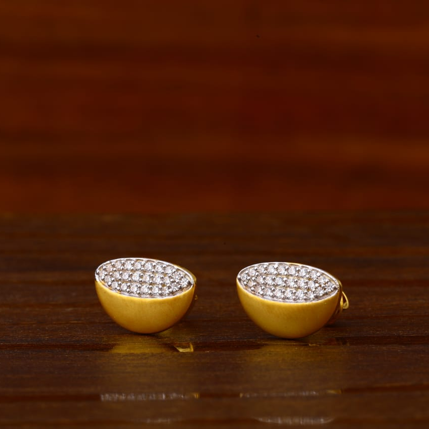 916 Gold Fancy Ladies Tops Earrings LTE311