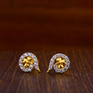 916 Gold Classic Ladies Tops Earrings LTE21