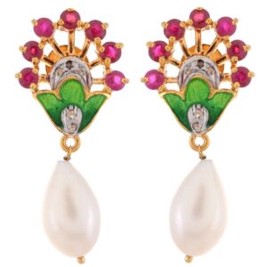 SOZO EARRING RUBY