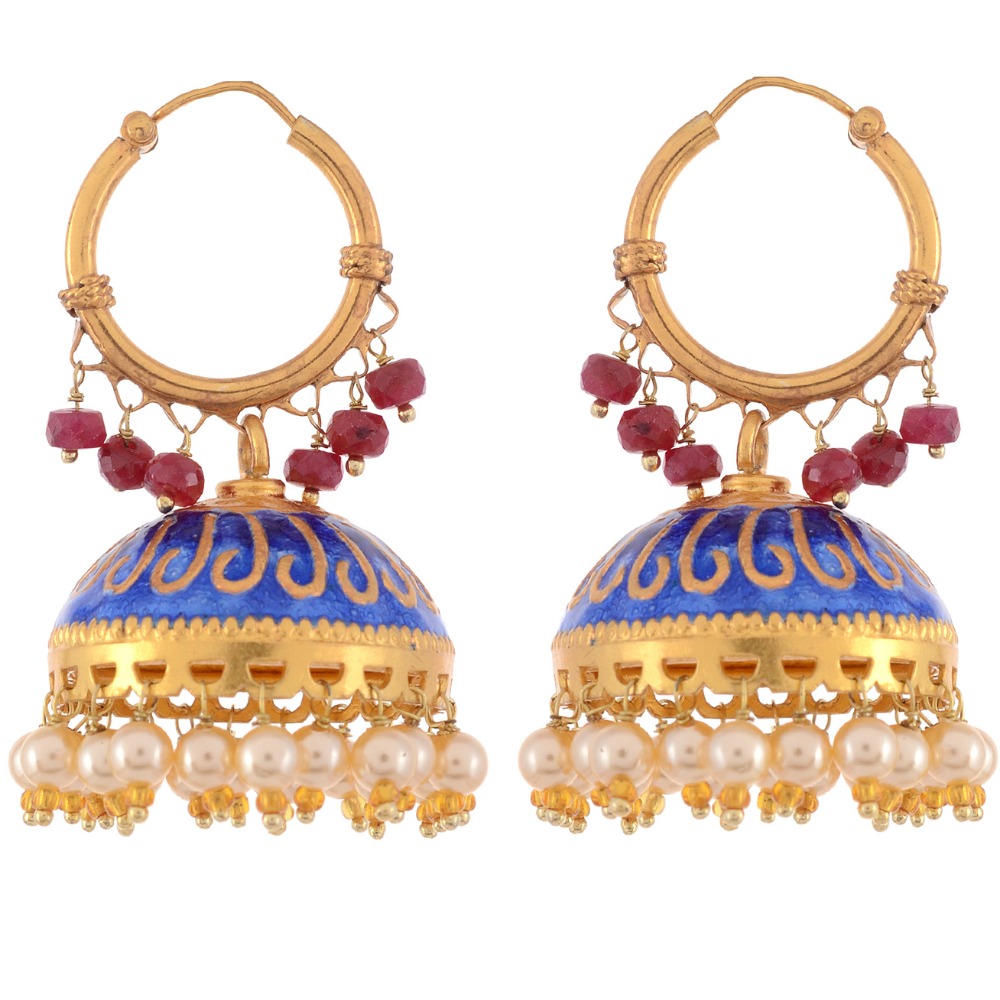 Meena Kari Ladies Jhumka