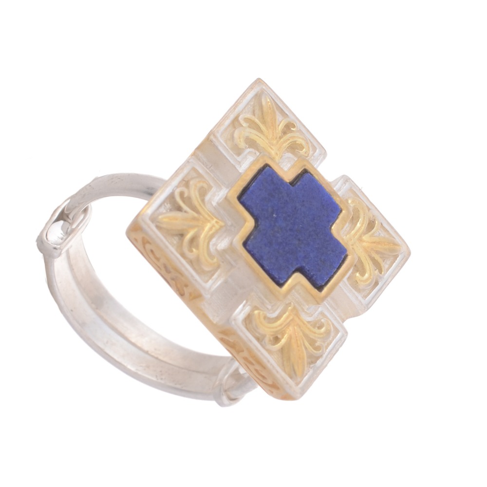 Rings  with lapis stone
