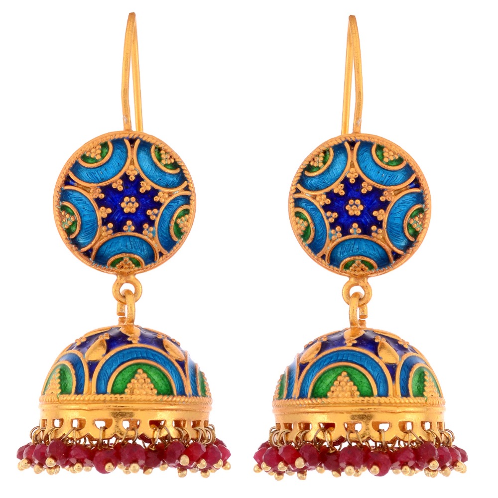 RUBY WITH SILVER JUMKI