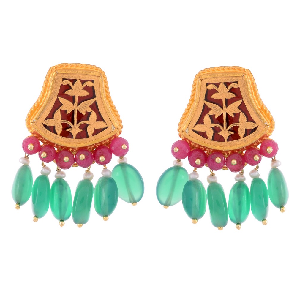 Classic Rajputi Thewa Set