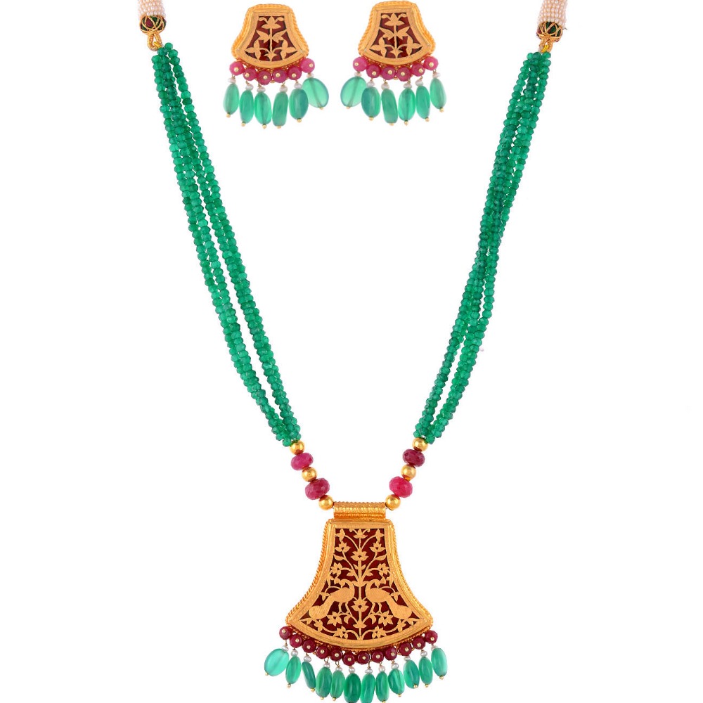 Classic Rajputi Thewa Set
