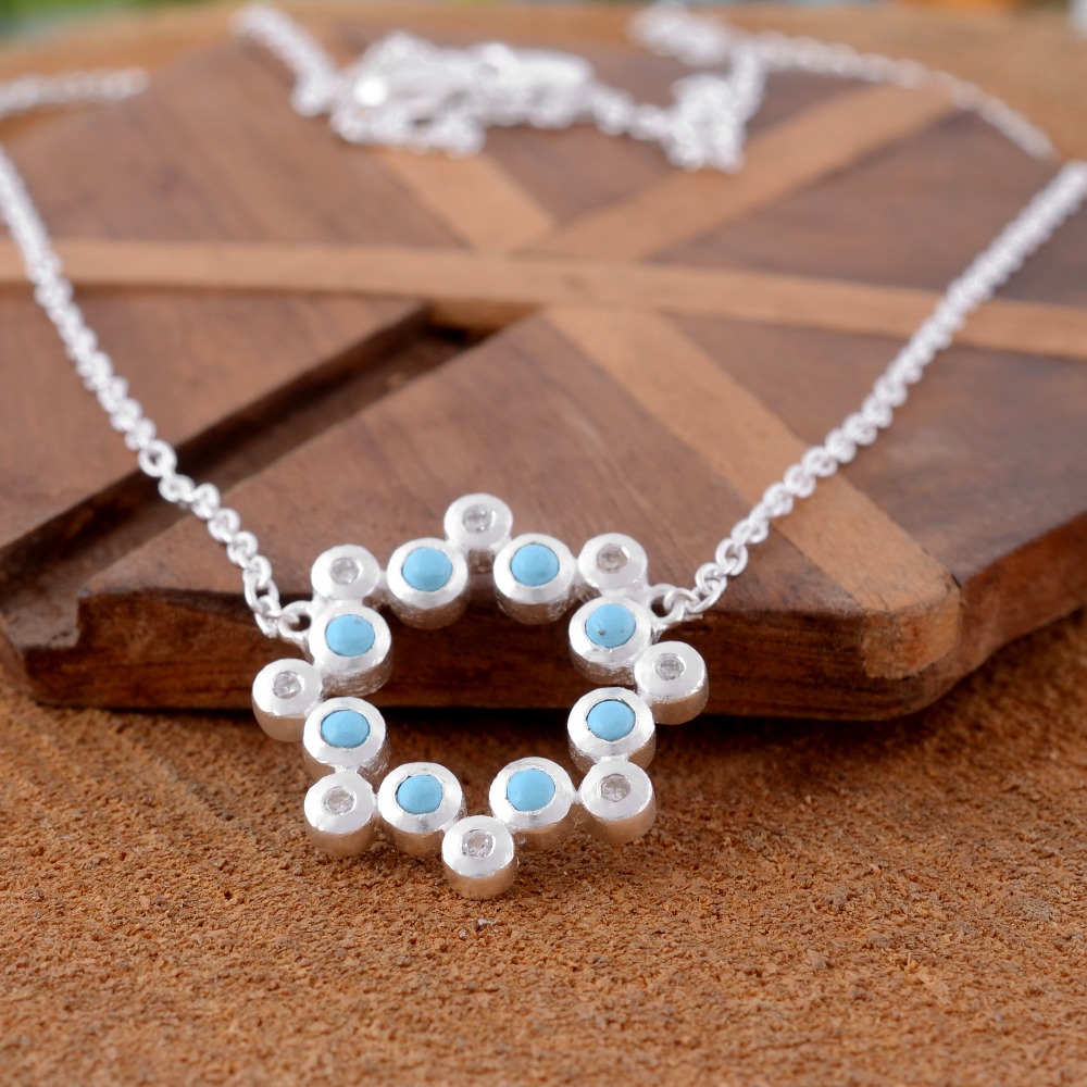 925 Fancy silver pendant
