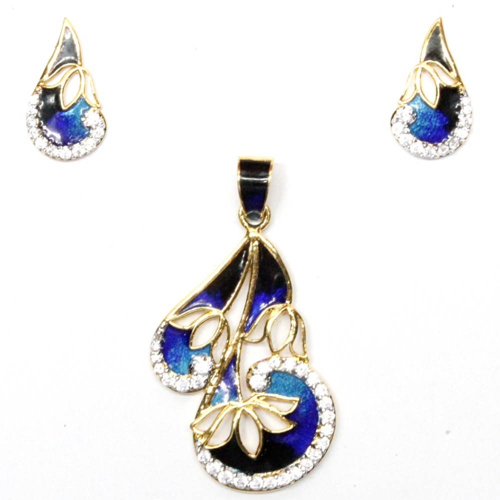 Meenakari Set Dark Blue Meena
