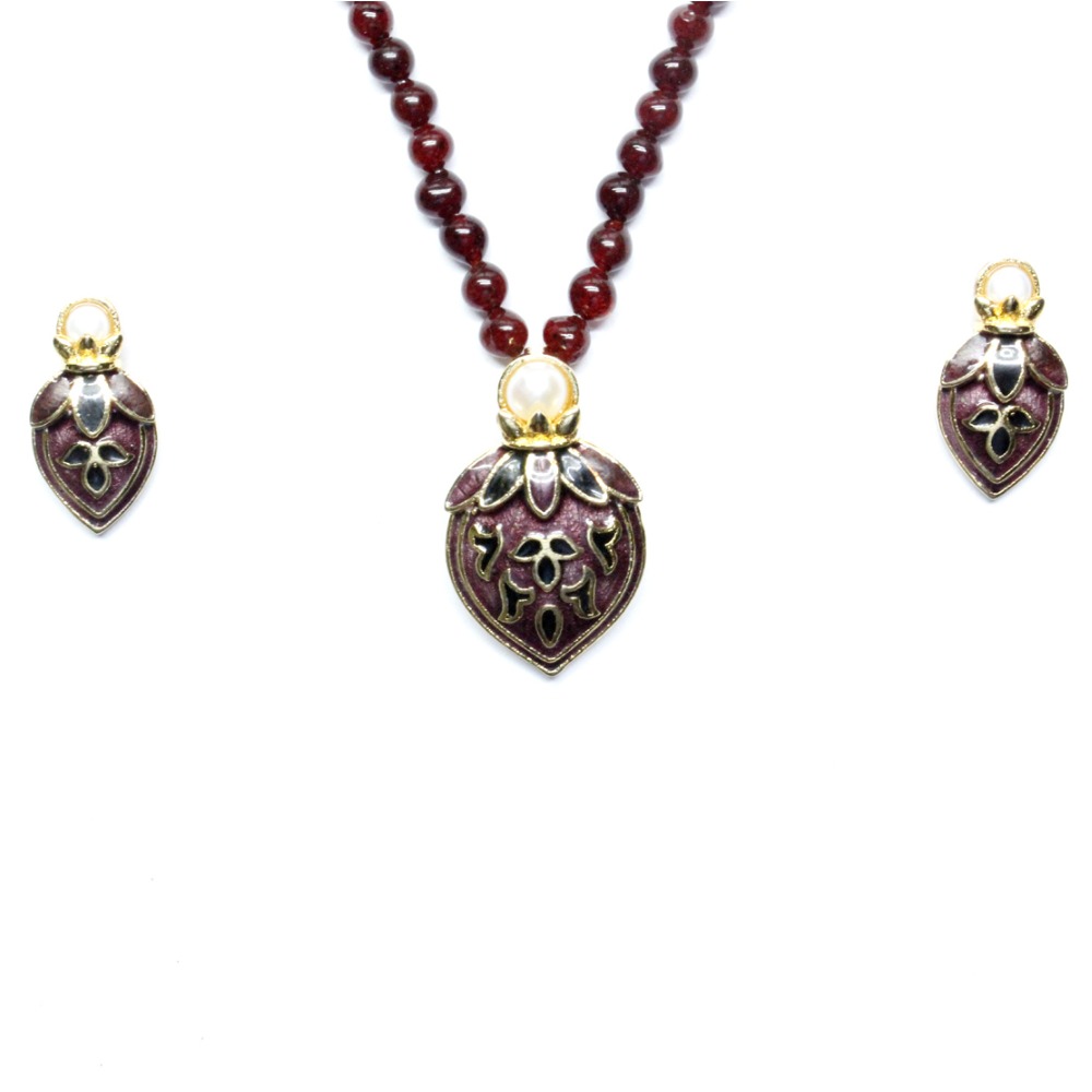 Meenakari Set Brown