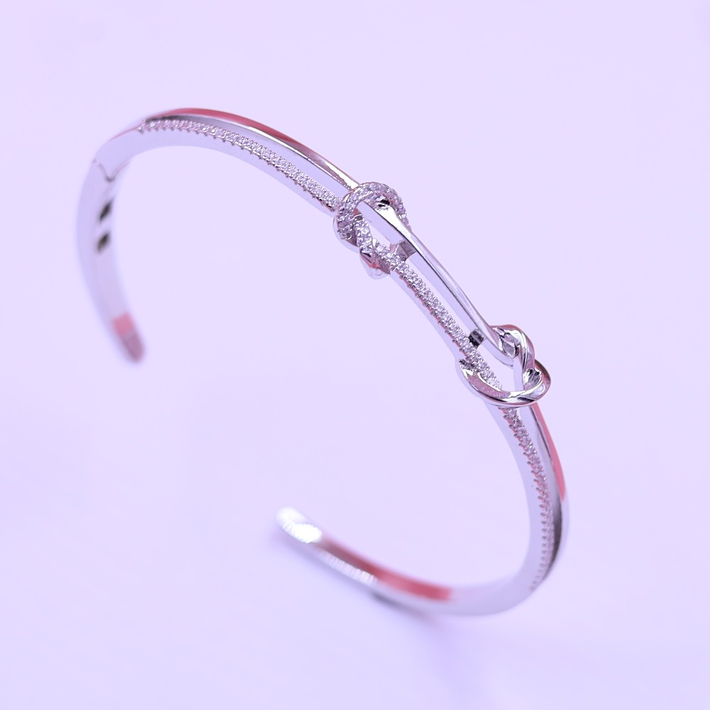 fancy tie diamond bracelet